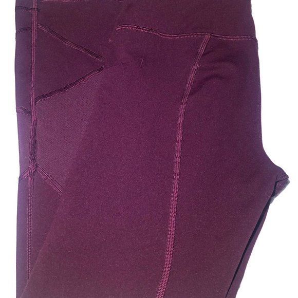 lululemon  wine leggings - Picture 4 of 7